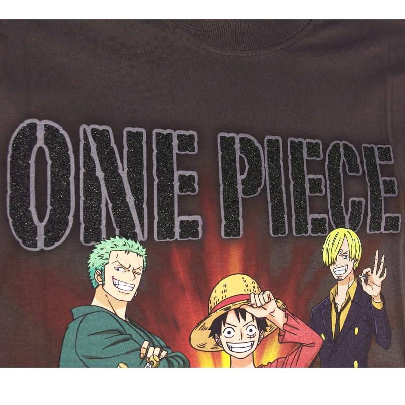EVERSOUL ONE PIECE Short Featuring Straw Hat and Character Anime Movie XL Size T-Shirt, Sleeve, Luffy, Pirates, Chopper, Zoro, Nami, Sanji,