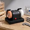 Automatic Electric Sharpener Dual Wheel Electric Polishing Machine Mini Bench Grinder  Power Tool