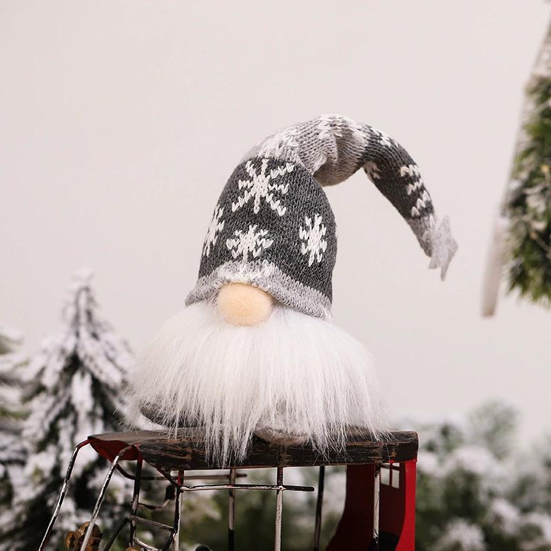 Vánoční ozdoby Vánoční trpaslík Santa Xmas Veselé vánoční dekorace Potřeby Stolní dekorace na dárky Produkty Tkanina