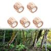 5Pcs Camouflage Tapes Water-Resistant Compact Size Portable Widely Used Strong Adhesive Tapes Hunting Camping Gear