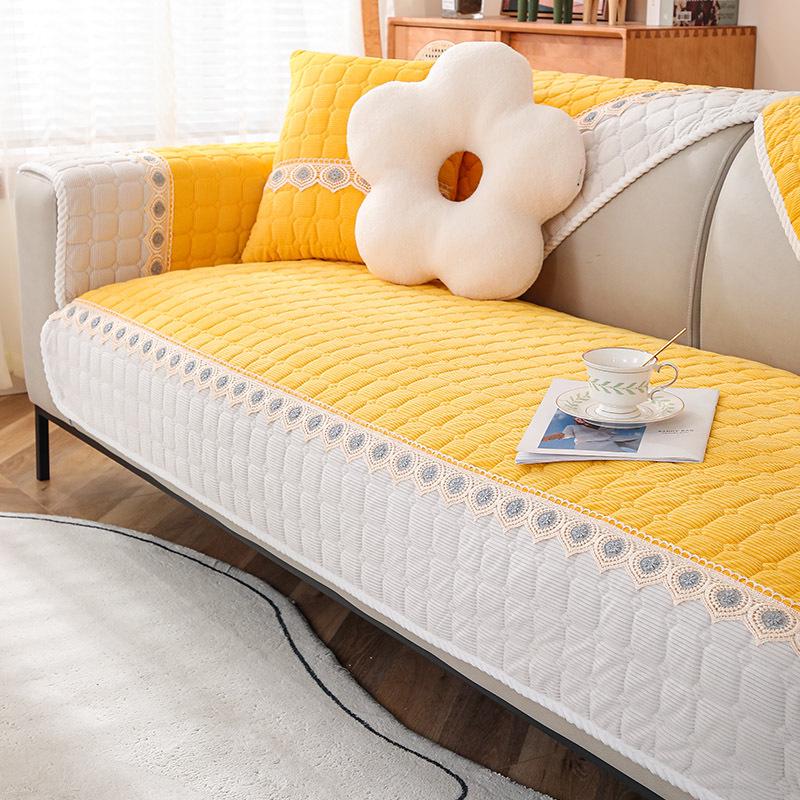 Многоцветная вельветовая подушка для дивана Нескользящий Универсальный Легкая роскошь для всех сезонов 7070 cm 1300₽