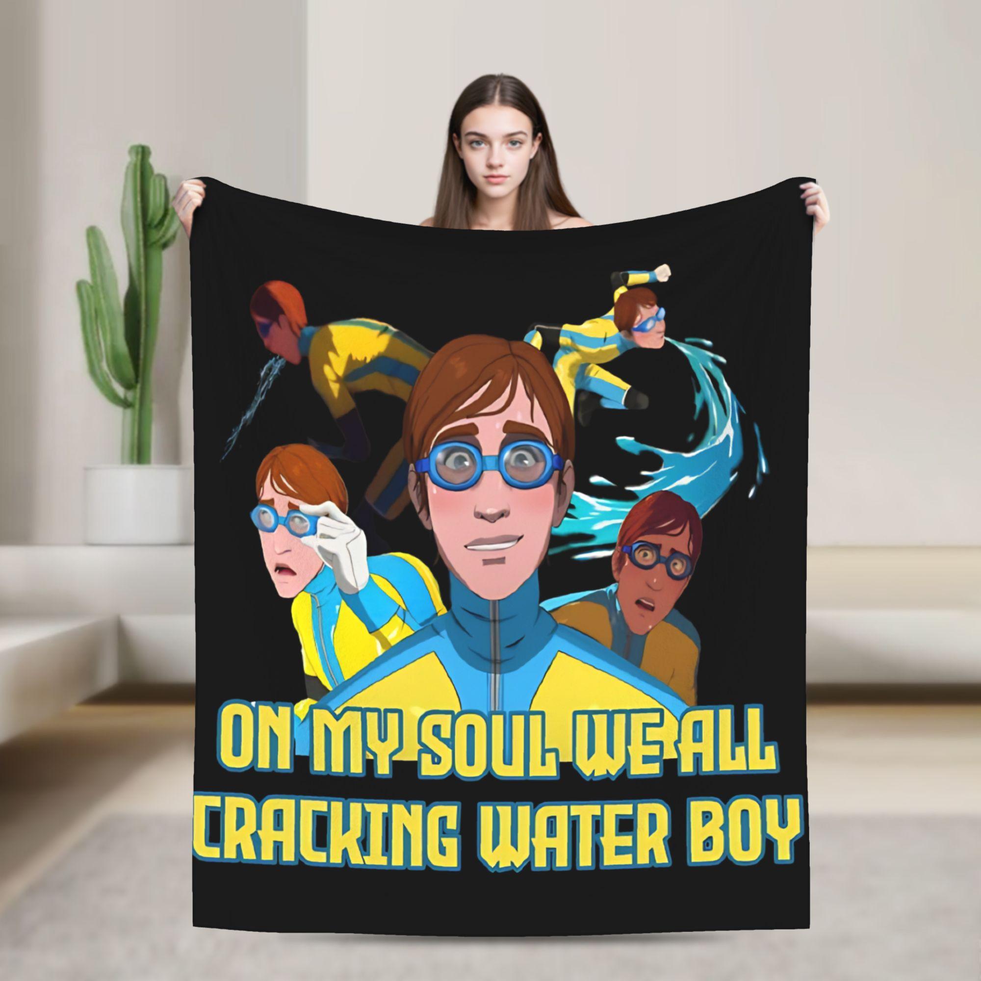 We all loving Waterboy Dispatch Blanket Game Flannel Novelty Warm Throw Blankets for Home Summer 75X95CM