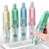 New for Summer - Retractable White Correction Tape, Cute Pen-Shaped Applicator for Easy Use, Instantly Correct Mistakes