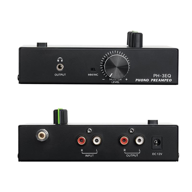 High Fidelitys MM MCs Turntables Preamplifier Featuring Balanced XLRs Input Output And Customizable Basses Mids Trebles Controls