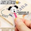 Office School Supplies Gel Pen Creative Kitten and Puppy Tongue Pull Core Decompression Student Quick Drying Brush Question