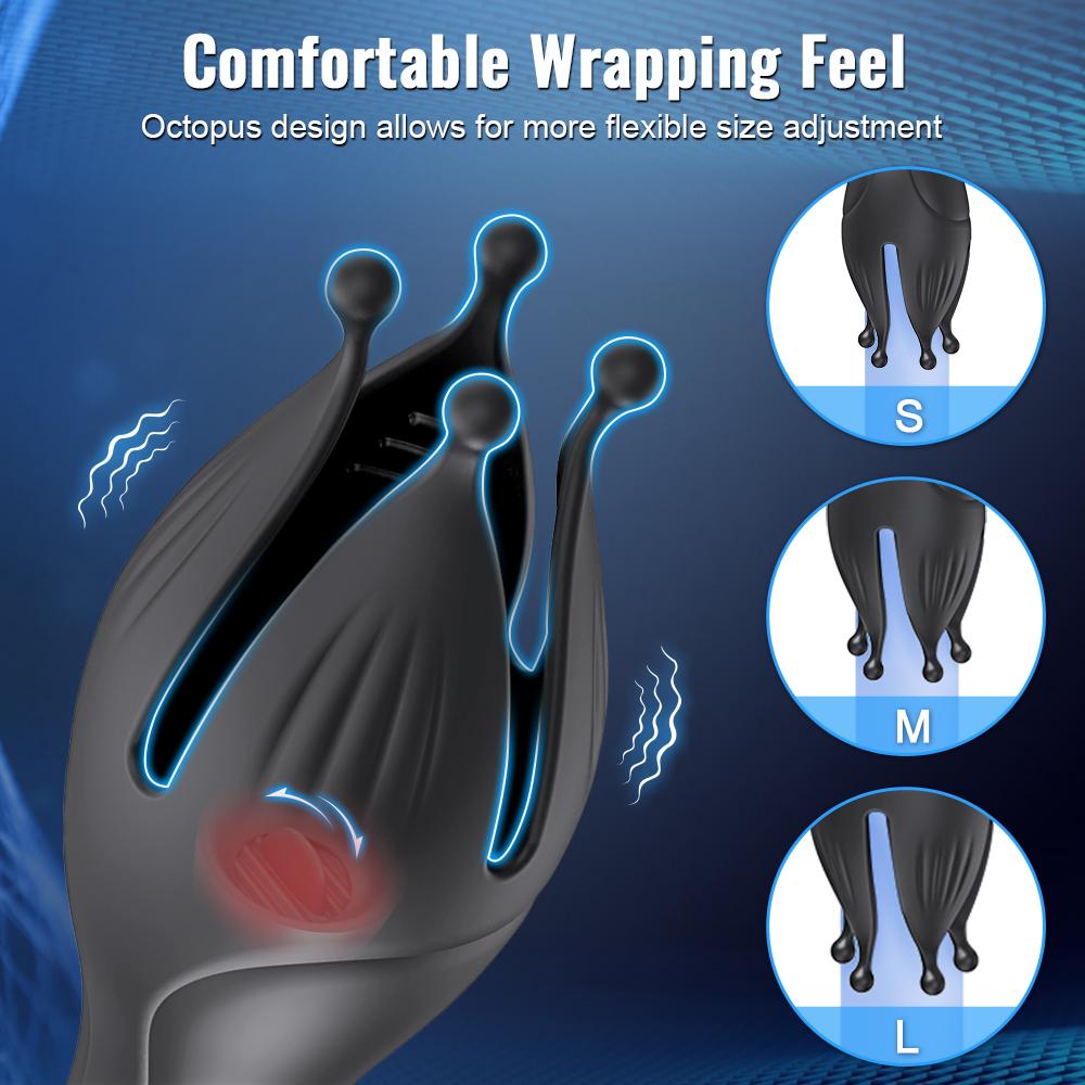 Sexy Adult Penis Training Vibrator Tapping Stroker Glans Trainer Vibration Stimulator Men Massage Masturbator Erotic Toys