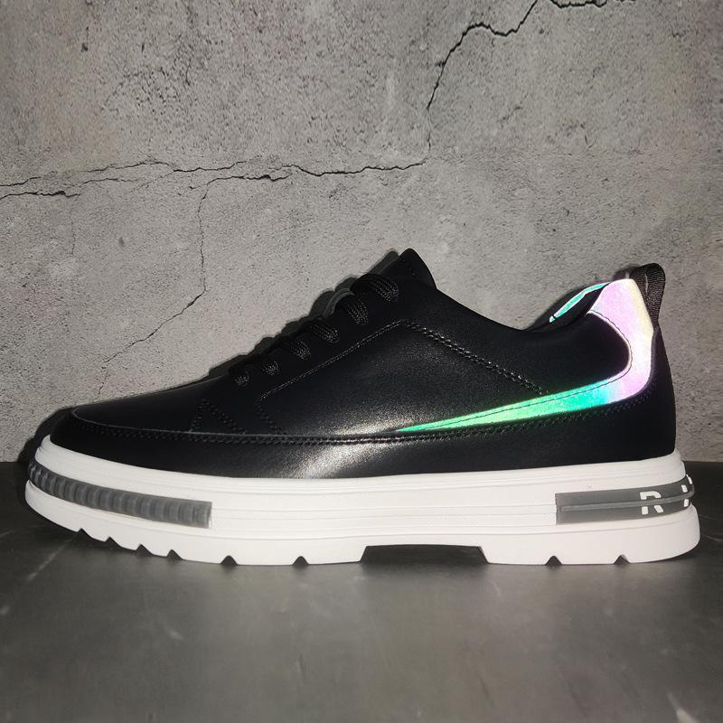 Spring Invisible Inner Height Increase Men's Shoes 6cm Height Increase Shoes Men's Platform Casual Versatile 8CM Sports Shoes