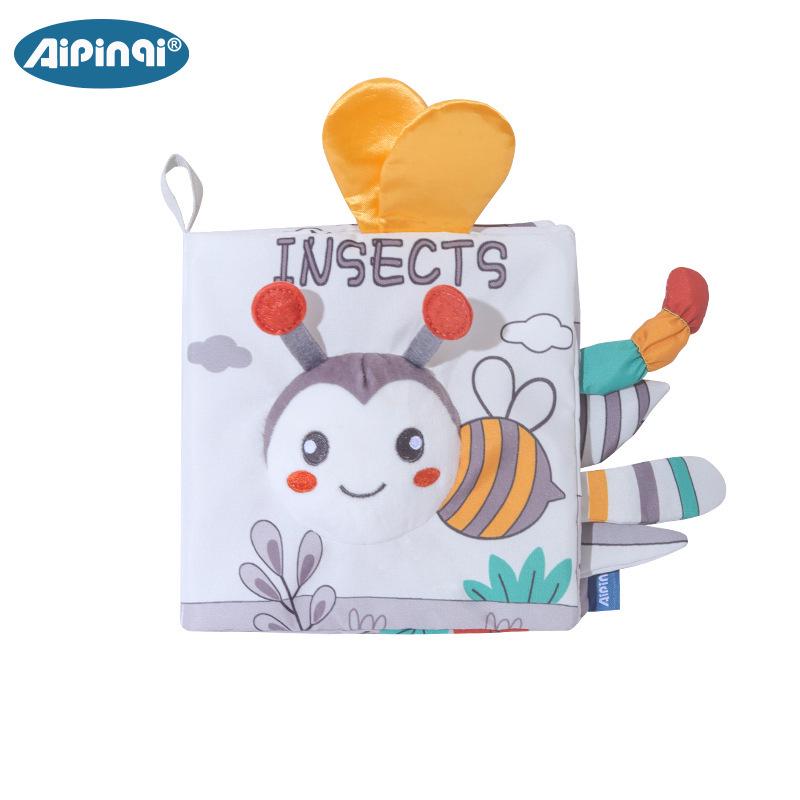 

Nordic Style Baby Cloth Book: Tear-Resistant 3D Early Education Toy