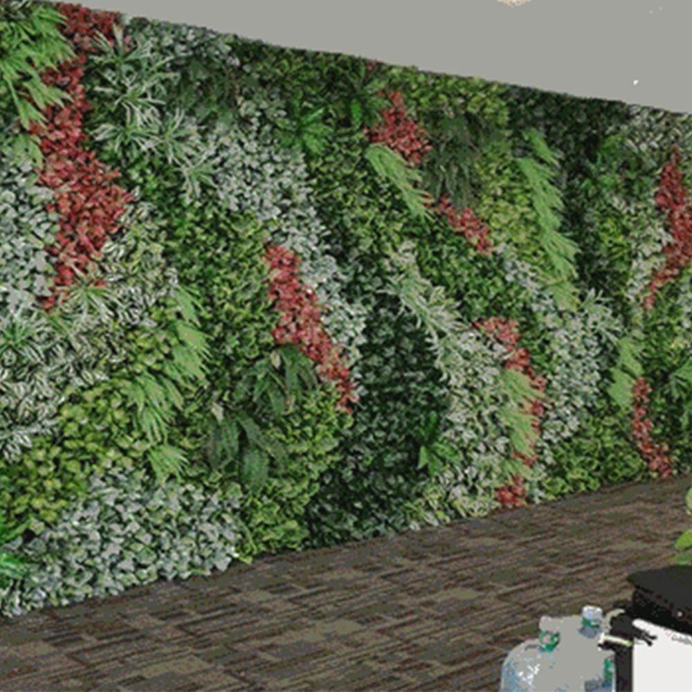 Green Simulation Turf Sheet 25*25cm DIY Plant Panel Creative Garden Grass Wall Home Decoration