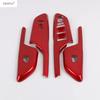 Inner Door Armrest Window Lift Button Control Panel Decoration Cover Trim ABS Interior Accessories For Honda Civic 2016 -
