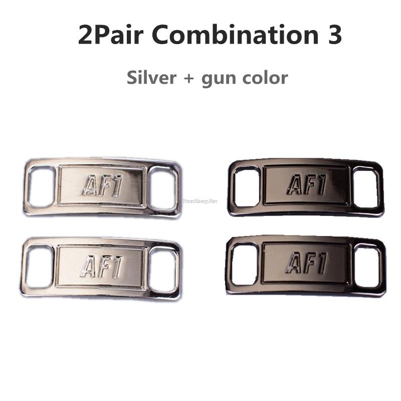 Kombination AF1 Diamant Schuhanhänger Mode Schnürsenkel Schnalle Qualität Metall Schnürsenkel Dekorationen Chapa Air Force 1 Schuhe Zubehör