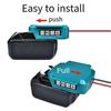 Adaptor roată de putere pentru baterie Makita 18V LXT cu conector cablaj și siguranță pentru roată de putere Peg-Perego 12 Volți