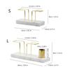 Elegant Marble Toilet Paper Stand Not Moisture Easy Installation Bathroom Storage Solution Simple Installation