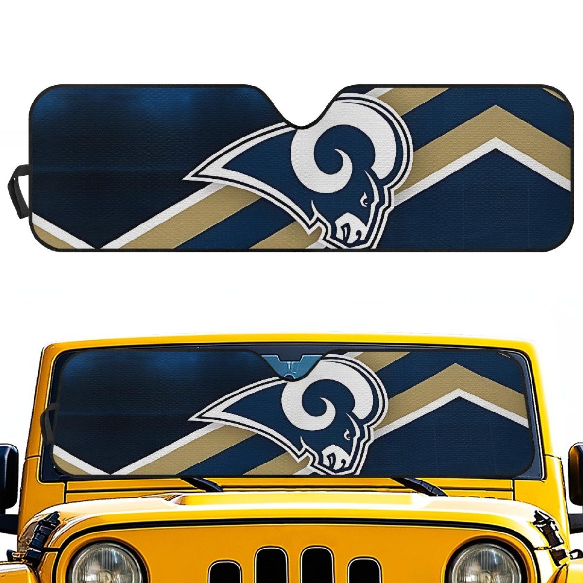 Los Angeles Rams Summer Sunshade with Custom Printed Design