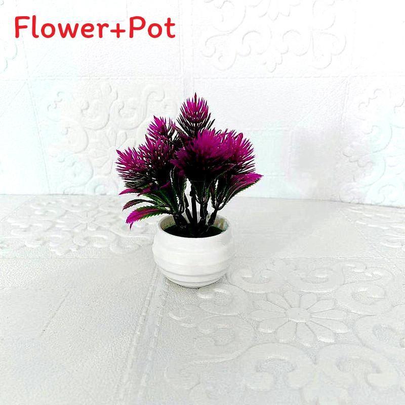 Pinecone Grass Simulation Small Bonsai For Household And Tabletop Decoration