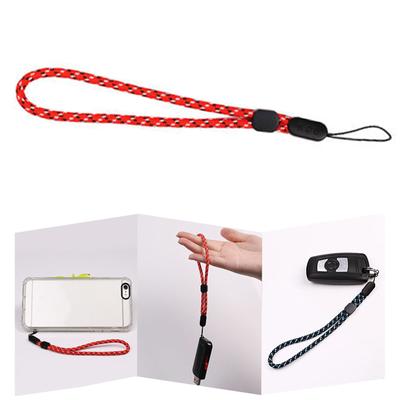 Cordão de pulso de 7,5 polegadas, alça de mão ajustável, alça de celular, corda de pulso para chave, telefone, lanterna, acessórios eletrônicos