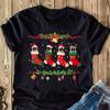 Pug Christmas Stocking T-Shirt: Funny Dog Xmas Gift