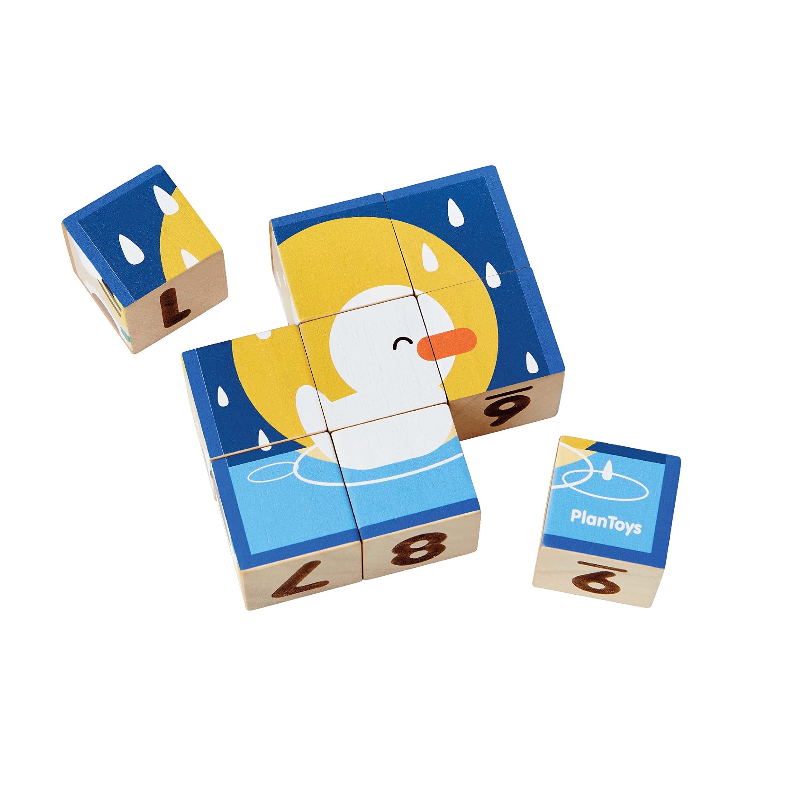 

PlanToys Animal Puzzle Cube (4649)