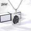 Lightweight Couple Necklaces 2Pcs Heart Charm Necklace Love Keepsake Fine