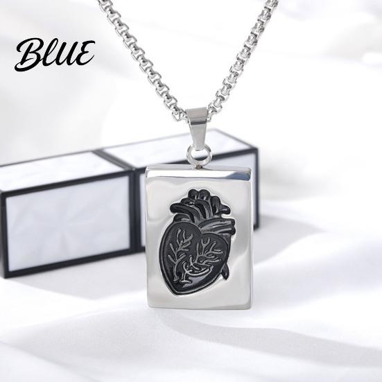Lightweight Couple Necklaces 2Pcs Heart Charm Necklace Love Keepsake Fine
