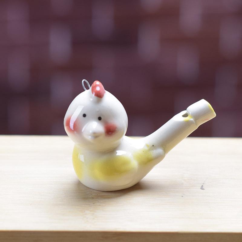 Handcrafted Ceramic Water Bird Whistle - Popular Tourist Attraction & Children's Toy