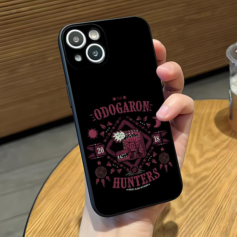 

Monster Hunter Phone Case For IPhone 17 Pro Max 16 15 14 Pro Max 13 11 X Xs Xr 8 7Plus Silicone Cover iPhone 16e