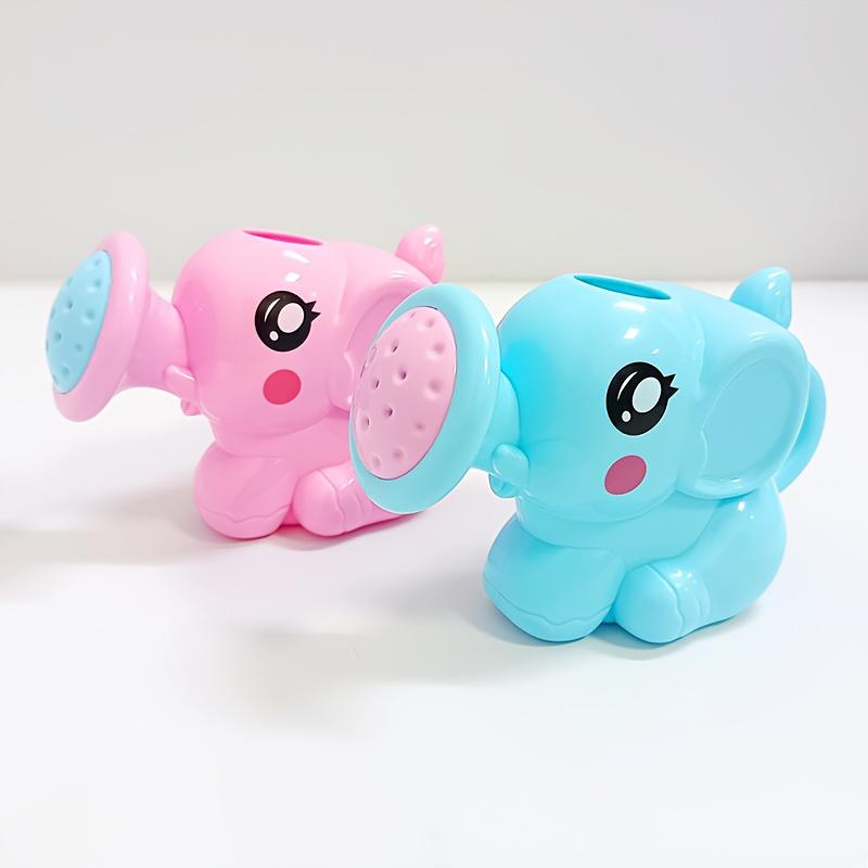 Elephant Design Baby Bath Rinse Cup, Newborn Bath Toy & Shower Head, Fun Water Play Supplies for Baby Bathing