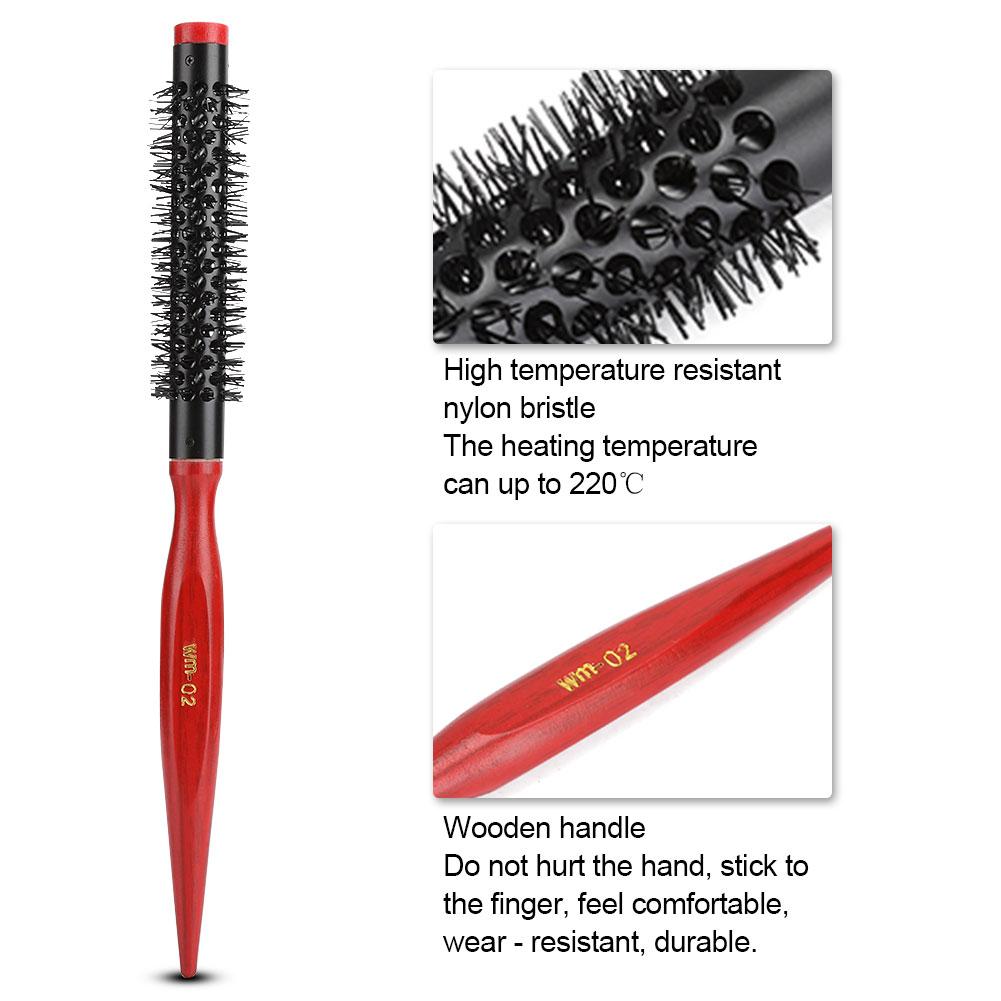 Portable Round Comb Anti Static Professional Salon Hairstyling Tool Accessory(Comb )