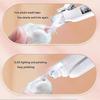 WhisperTrim Pet Nail Trimmer,Portable 2in1 Dog Cat Electric Nail Clipper w Light