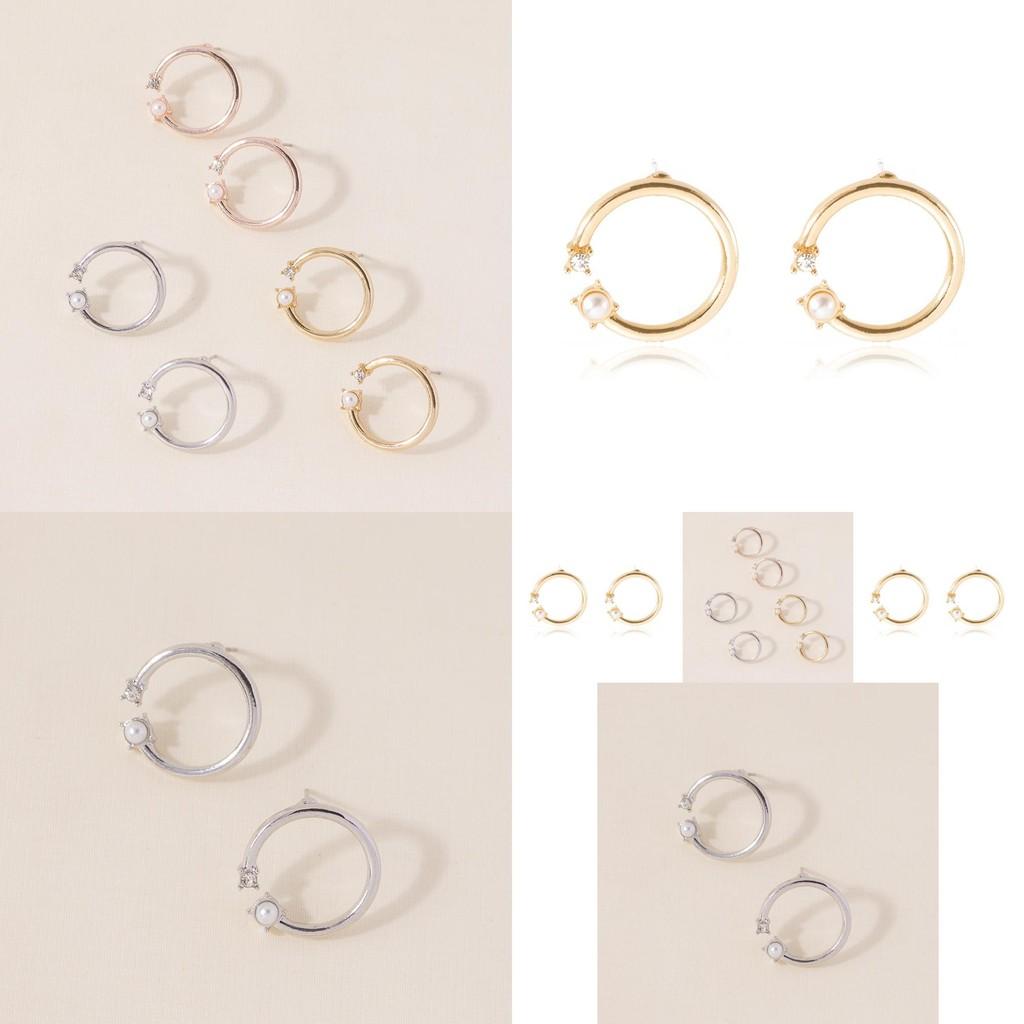 Stylish Pearl Round And Stud Earrings For Women Perfect For Weddings Birthdays Anniversaries And