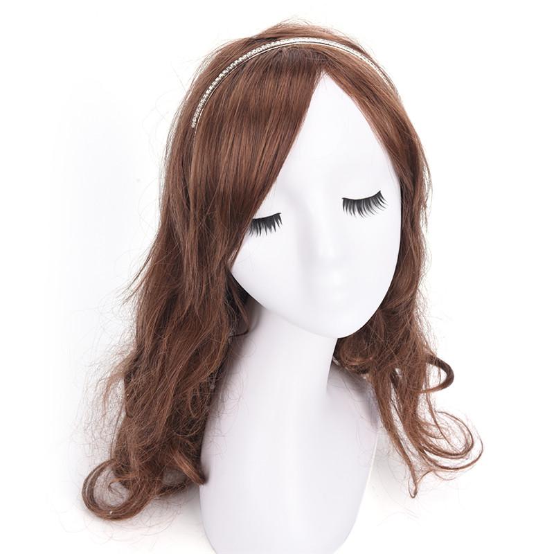 Crystal Rhinestone Headband Hairband Head Wear Elastic Brightness Accessories