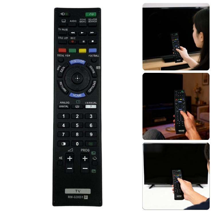 Remote Control RM-GD031 Replacement Simple Installation No Programming Require For Dedicated Television Models