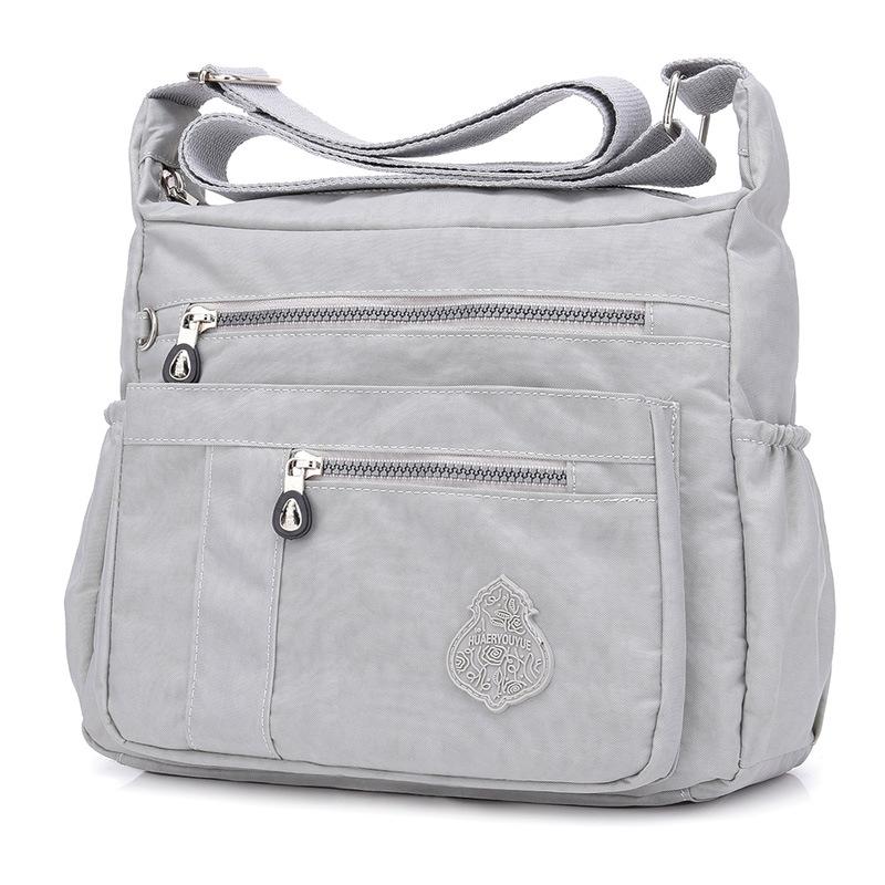 Nylon Bag Women's Diagonal Cross Bag One Shoulder Waterproof Nylon Bag New Lightweight Bag