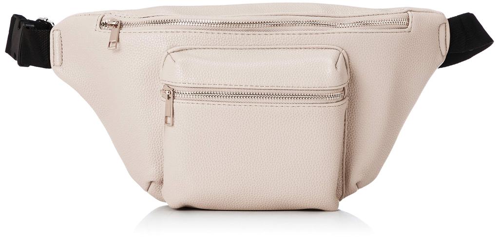 Monica Faux Leather Body Bag Ivory MONI-0228