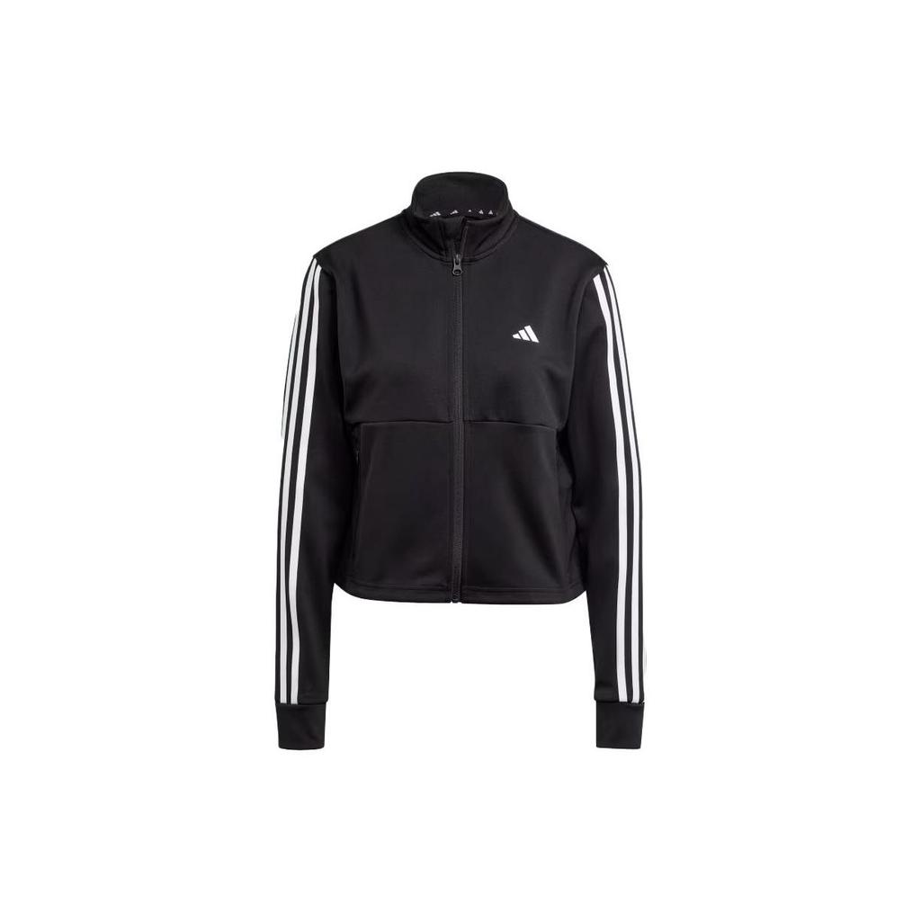 adidas Women's Tr-es 3s Training Jacket Black HZ5615