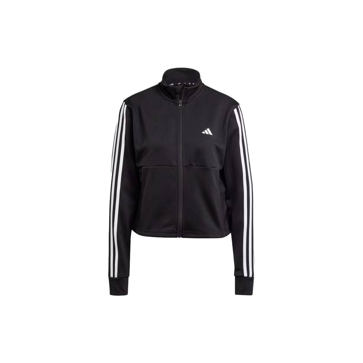 adidas Women s Tr-es 3s Training Jacket Black HZ5615 XXL