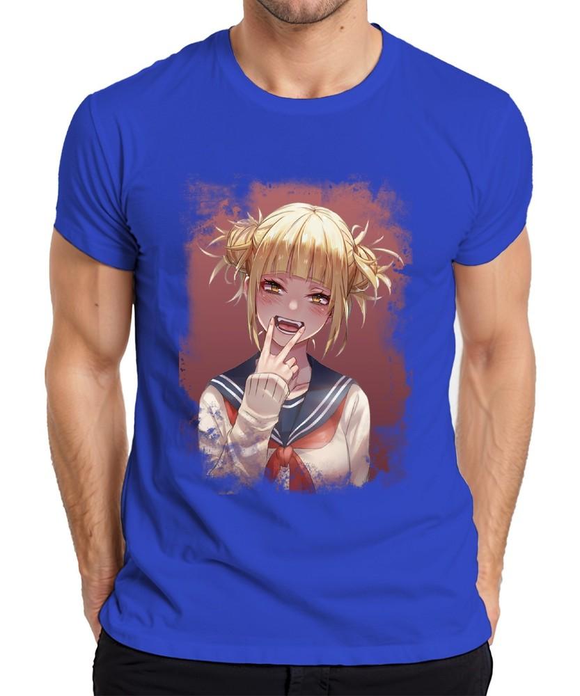 Himiko Toga Schoolgirl Seifuku Yandere Unisexga Portrait Vampire Unisexs TShirt
