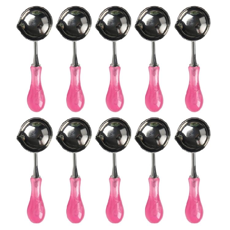 10 Pièces/Ensemble Cuillère à Fondre pour Cachet de Cire Cuillère à Cachet de Cire Cuillère à Fondre pour Cachet de Cire Enveloppe