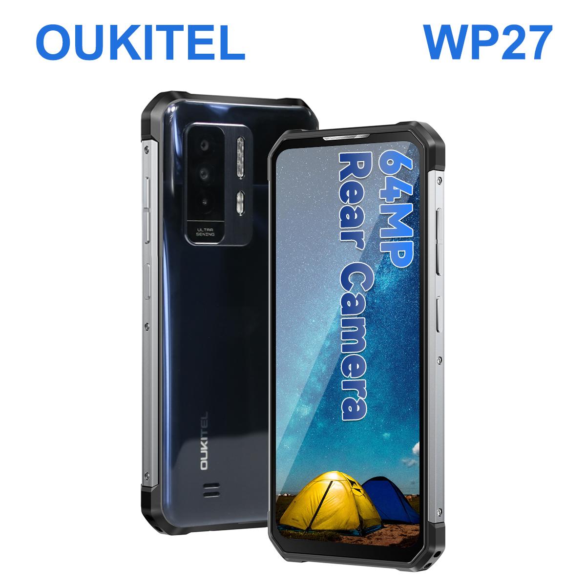 

Прочный смартфон Oukitel WP27, 12 ГБ + 256 ГБ, 6,78 дюйма, FHD + 8500 мАч, Android 13, мобильный телефон, 64 МП, сотовый телефон MTK G99