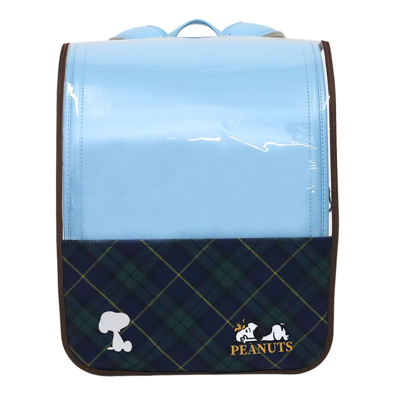 

aile Clear School Backpack Snoopy for Girls and Perfect for School Prep Cover, Design, Rainproof, Reflective, Boys, (Checked)