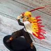 20cm Anime Demon Slayer Figure Demon Slayer Gk Rengoku Kyoujurou Pvc Action Figure Collectible Model Toys Kid Gift