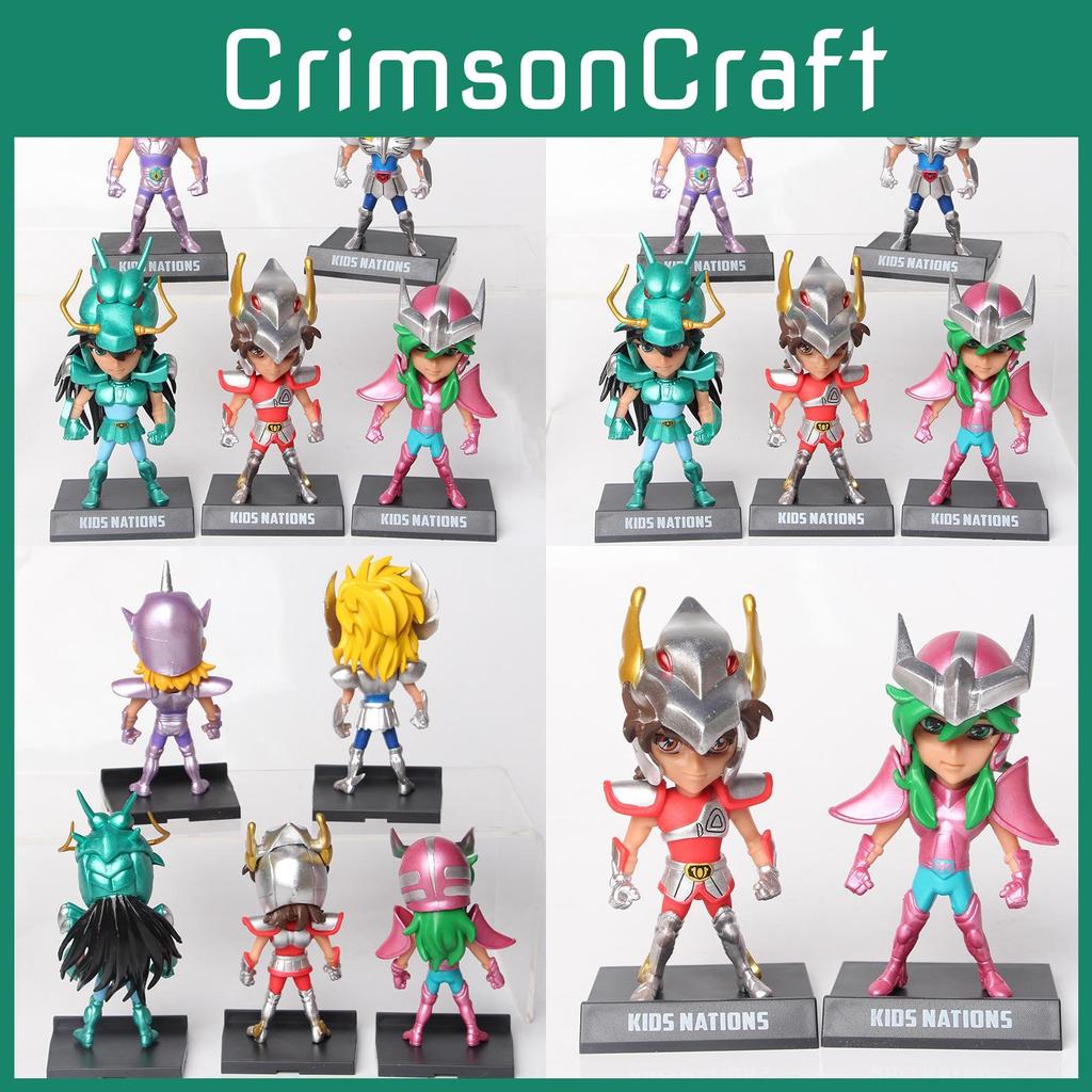 Seiya Saint Delightful Pvc Figurines Collection Of Shiry Hyga Shun And Ikki Enthusiasts For