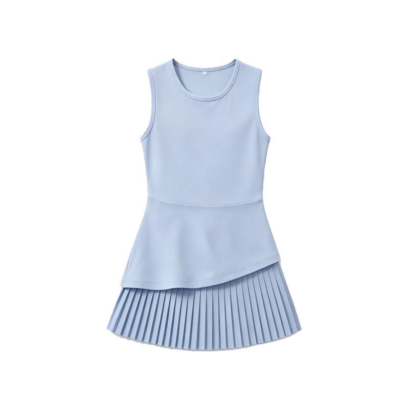 Girls' Pleated Tennis Skirt - Quick-Dry, Anti-Exposure Summer Sports Skirt 2026