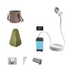 Outdoor Shower Head Sprayer Pump for Car Washing Camping Hiking Travel, USB Rechargeable Portable Camping Shower Pump