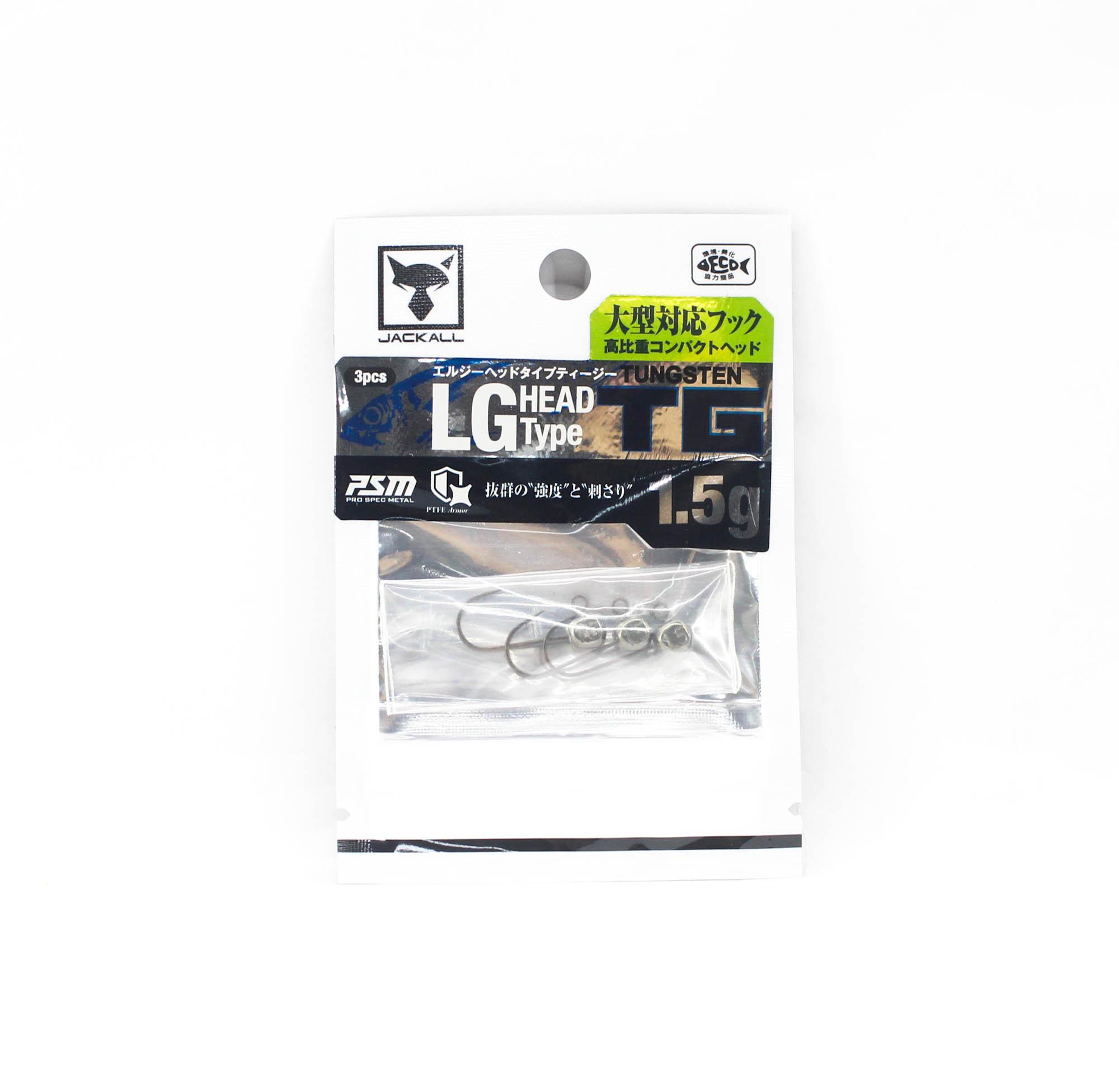 

Джиг-головка Jackall LG Head Type TG Размер 1.5г 3шт (+5200)