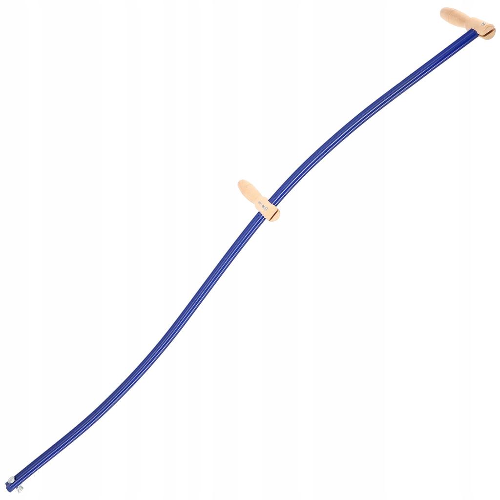 KADAX Garden Manual Scythe Mower Blade Metal 147cm Blue
