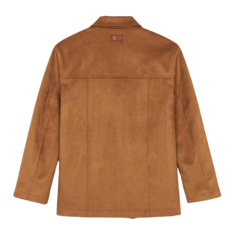 New MLB Baseball Jacket Women's Dark Camel 3FJPB0246-50CAD