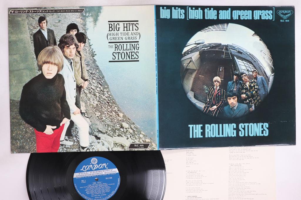 LP Record ROLLING STONES - Big Hits (High Tide And Green Grass SLC166 LONDON 1967 Japan Rock Used