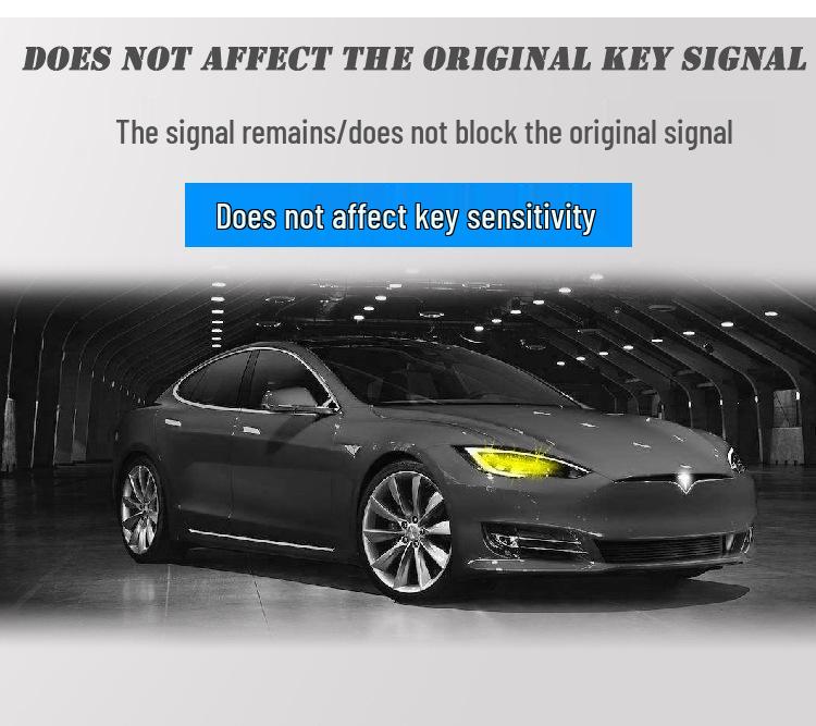 Tesla Model 3 Full-Cover TPU Smart Key Shell Case