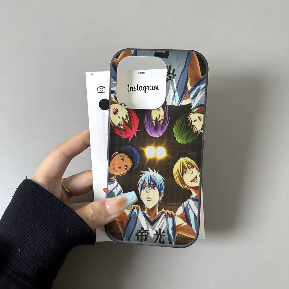 Kuroko Basketball Phone Case For IPhone 17 16 15 11 12 13 14 Pro Max Soft Corrugated Silicone Cover Case